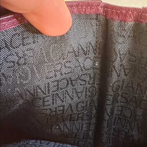 New Versace Red Leather wallet - Picture 10 of 12